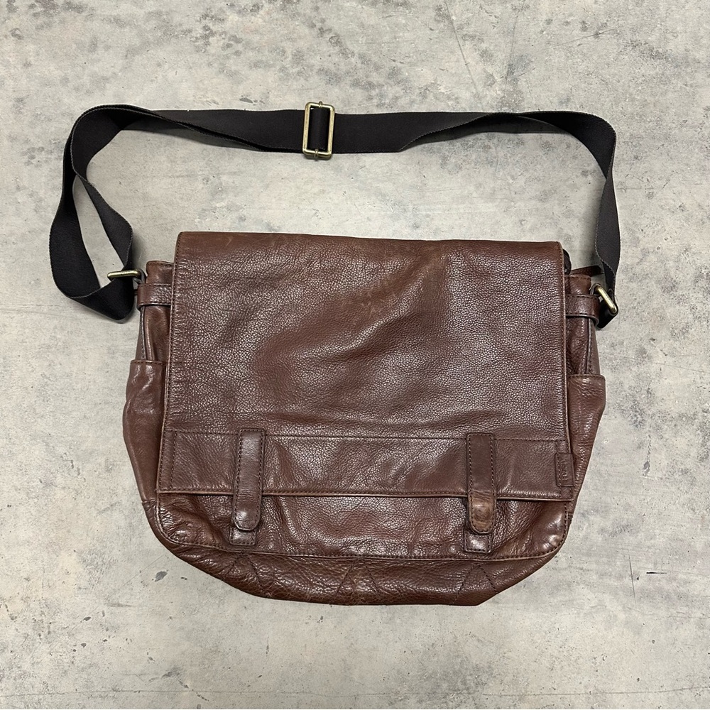 Fossil Atlas Messenger Brown Bag